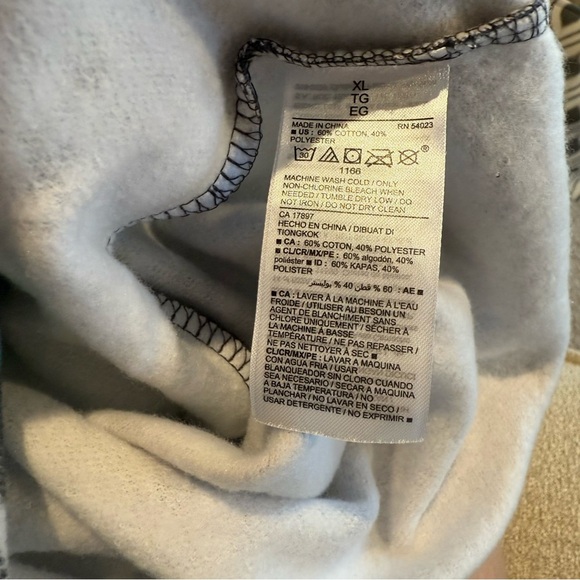 The Nightmare Before Christmas Tie-Dye Graphic Sweater Size XL New - Picture 3 of 6